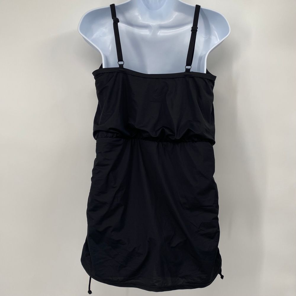 Dreamsuit Miracle Brand Slimming Black Size‎ 10 Swimsuit One Piece Ruched - Picture 7 of 10
